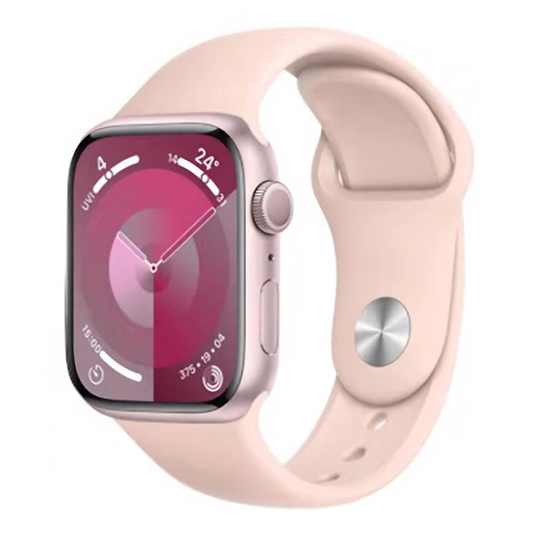 xDfind Solid Color Silicone Sports Watch Band, For Apple Watch 46mm / 49mm / 45mm / 44mm