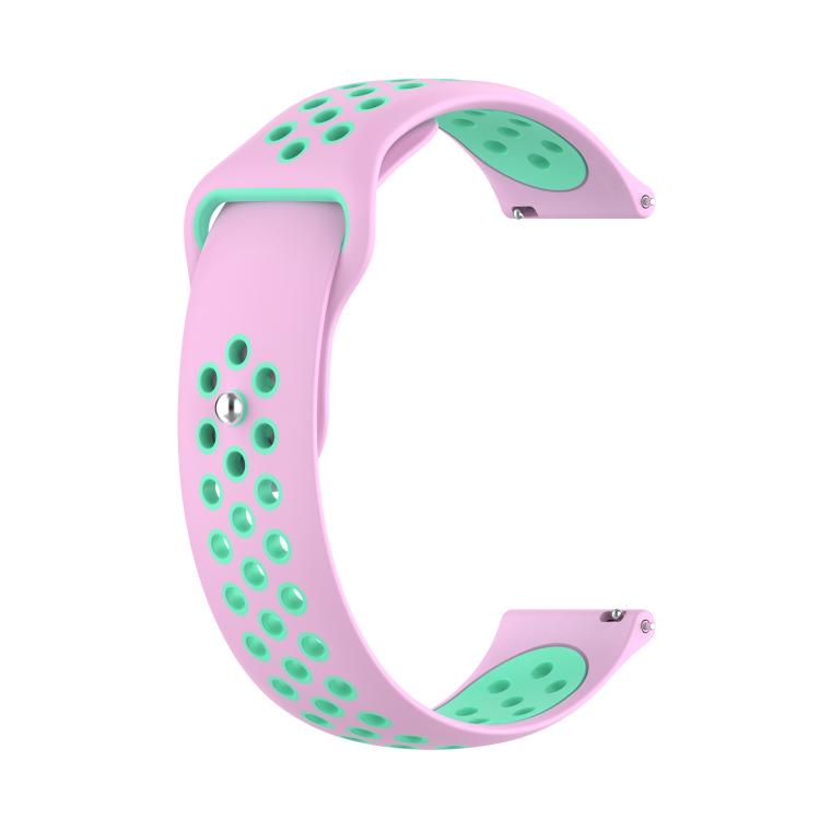 xDfind Two-color Silicone Watch Band, 22mm