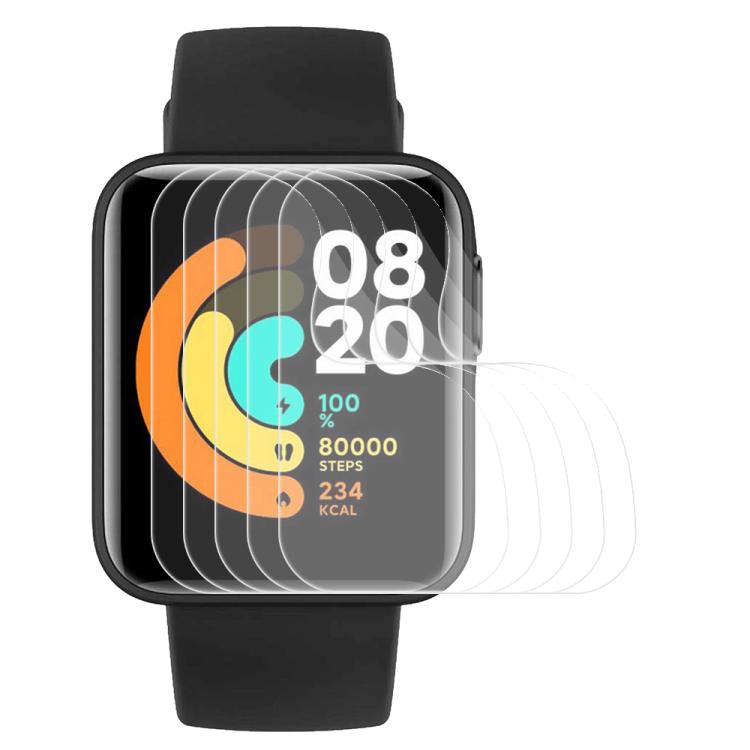 5pcs xDfind Soft Hydrogel Film Full Cover Front Protector, For Xiaomi Mi Watch Lite
