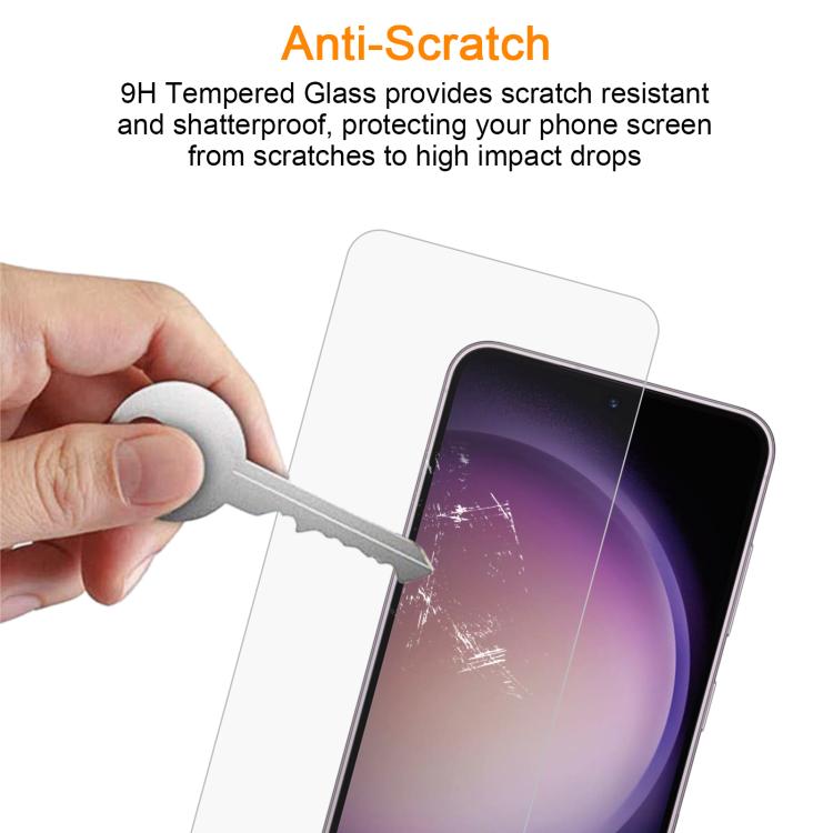 10pcs xDfind 0.18mm 9H 2.5D High Aluminum Tempered Glass Film, Support Fingerprint Unlocking