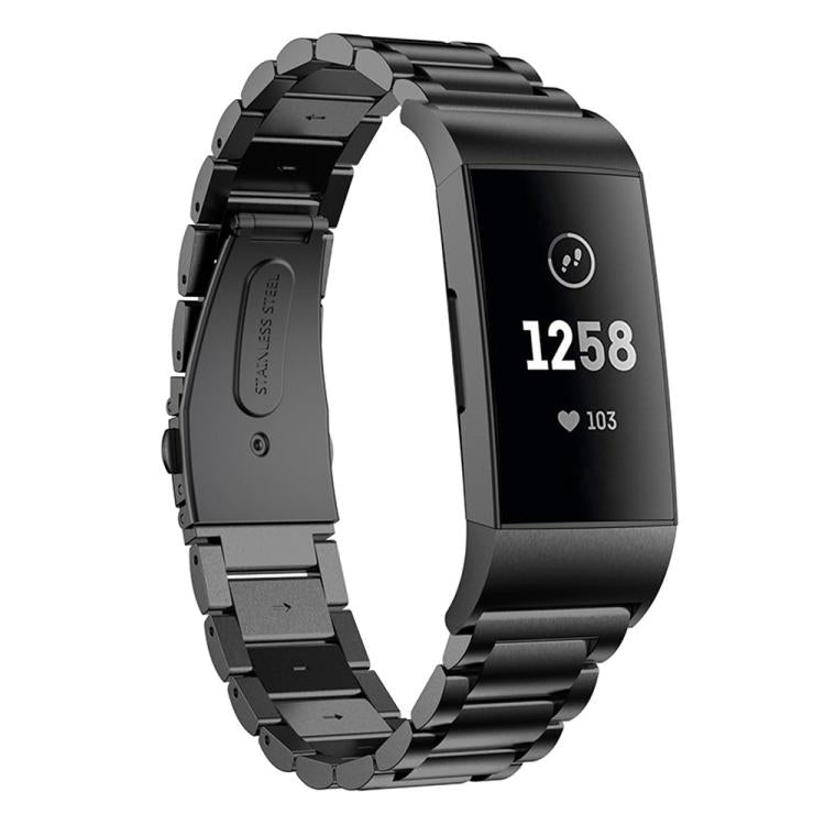 xDfind Three Beads Quick Release Metal Watch Band, For Fitbit Charge 4 / 3