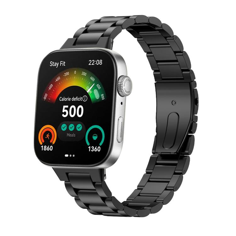 xDfind Three Beads Quick Release Metal Watch Band, For Huawei Watch Fit3 / Fit4 / Fit4 Pro
