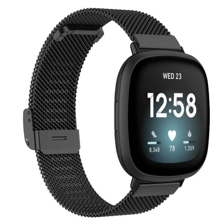 xDfind Milanese Metal Buckle Watch Band, For Fitbit Versa 4 / 3 / Sense2 / 1
