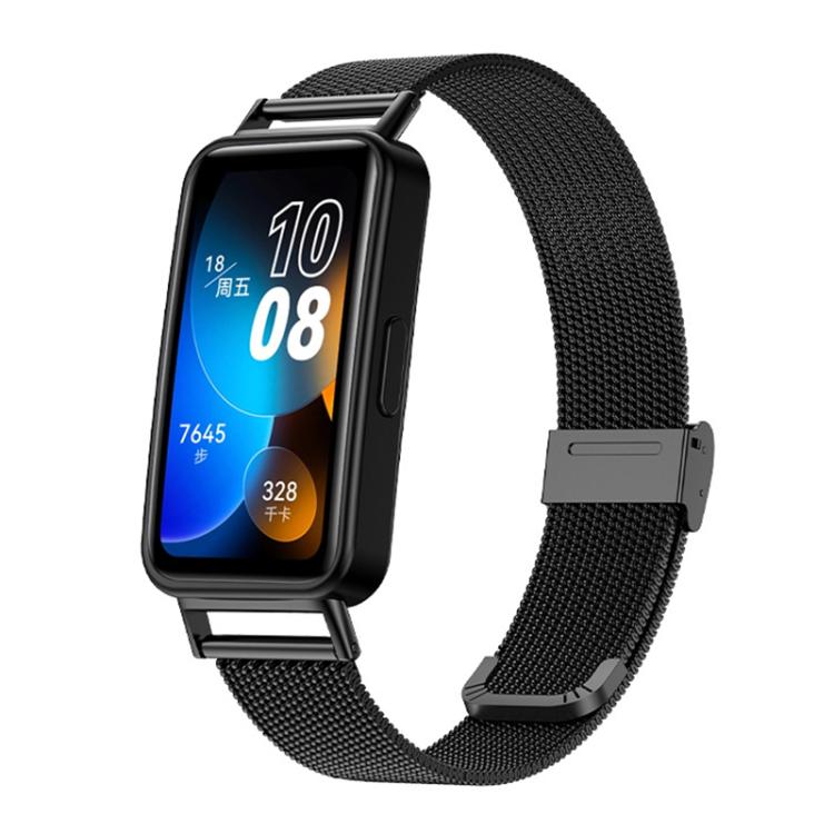 xDfind Milanese Metal Buckle Watch Band, For Huawei Band 10 / 9 / 8 NFC