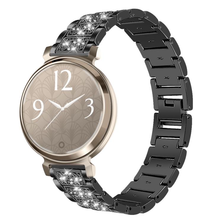 xDfind Diamond Jewelry Steel Watch Band, 14mm For Garmin Lily 2