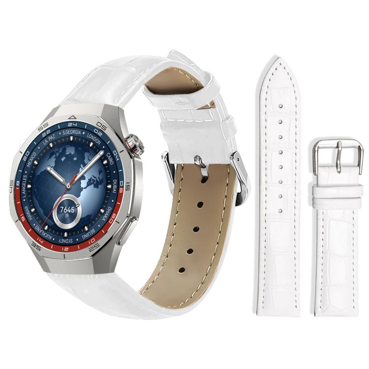 xDfind Bamboo Texture Pin Buckle Leather Watch Band, 22mm For Huawei Watch GT5/GT5 Pro/4/4 Pro
