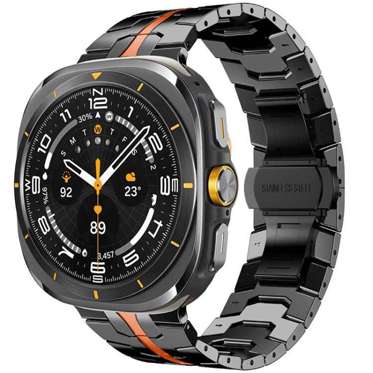 xDfind Butterfly Buckle Stainless Steel Watch Band, For Samsung Galaxy Watch Ultra / Ultra 2025