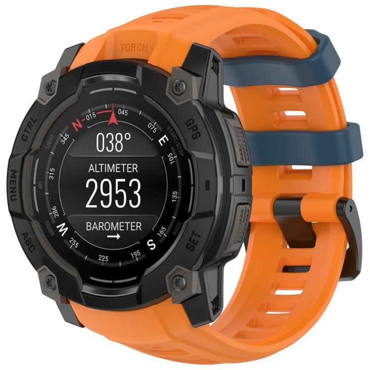 xDfind Quick-release Silicone Watch Band, For Garmin Instinct 3 AMOLED 50mm / Solar 50mm