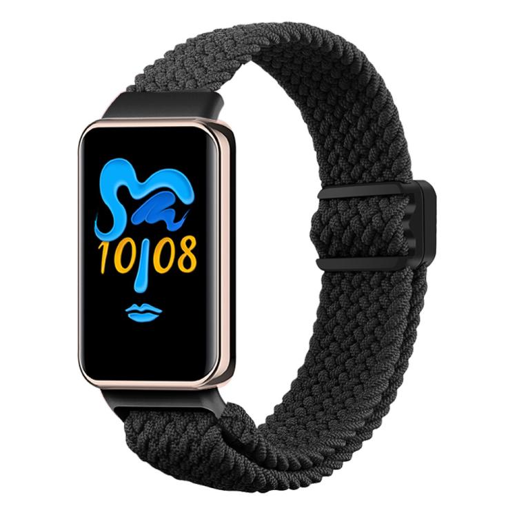 xDfind Magnetic Buckle Nylon Braid Watch Band