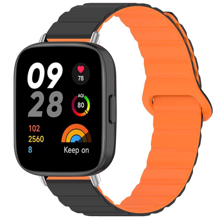 xDfind Loop Magnetic Glossy Silicone Watch Band, For Redmi Watch 3