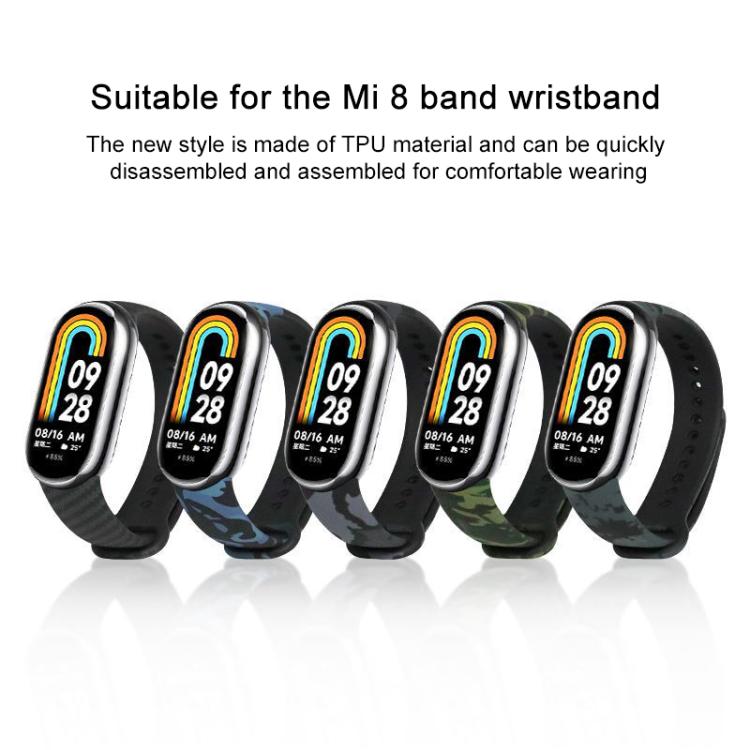 xDfind Flowers Printing TPU Watch Band