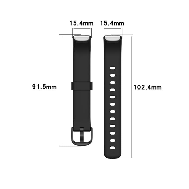 xDfind For Fitbit Luxe Silicone Color Buckle Replacement Strap Watchband, S