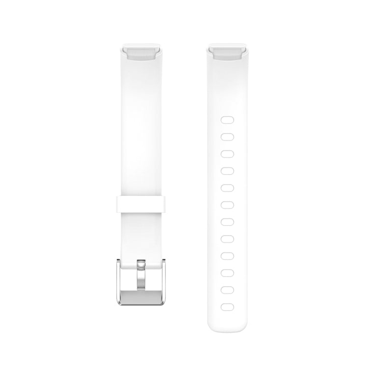 For Fitbit Luxe xDFind Silicone Watch Band, Size:S (Pine Needle Green)
