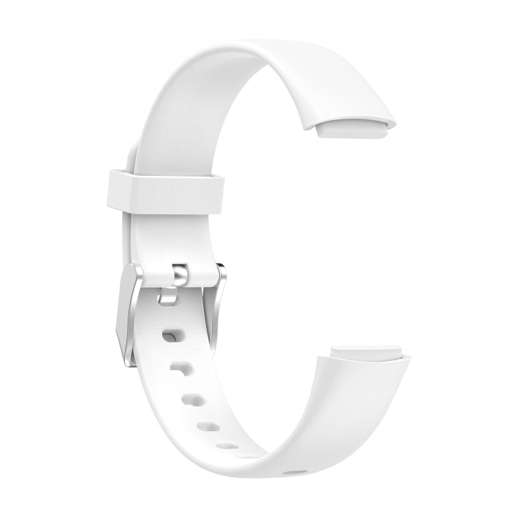 For Fitbit Luxe xDFind Silicone Watch Band, Size:S (Pine Needle Green)