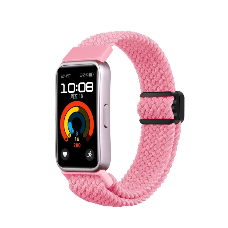 xDfind Magnetic Buckle Nylon Braid Watch Band, For Huawei Band 10 / 9 / 8