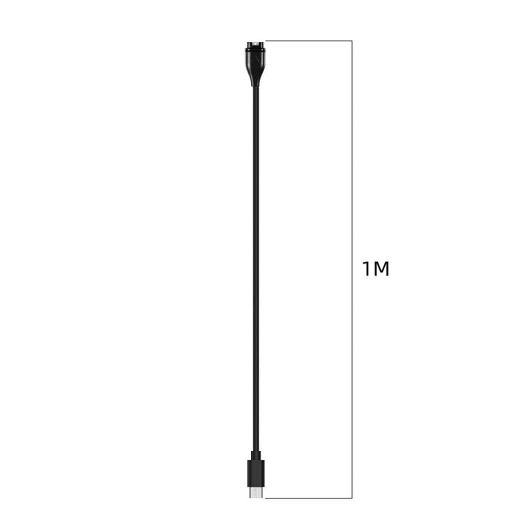 xDfind USB-C / Type-C Port Watch Charger With Data Transmission, Length: 1m, For Garmin Fenix 8 / 7X / 6S Pro