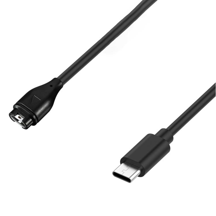 xDfind USB-C / Type-C Port Watch Charger With Data Transmission, Length: 1m, For Garmin Fenix 8 / 7X / 6S Pro