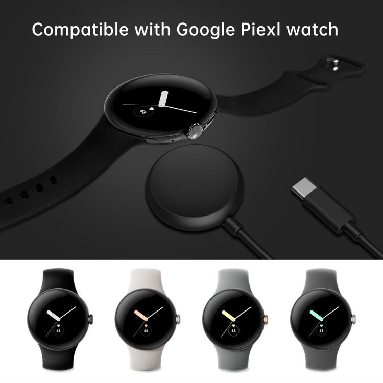 For Google Pixel Watch xDfind Smart Watch Magnetic Charging Cable, Length: 1m