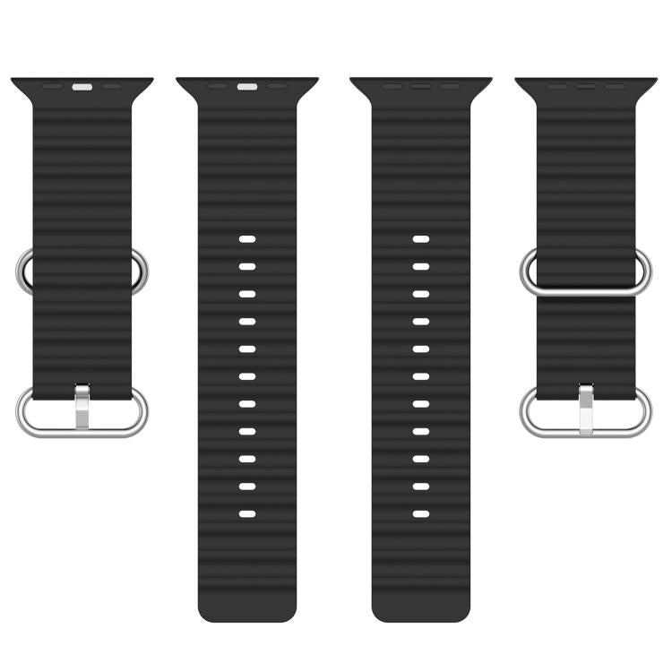 xDfind Ocean Silicone Watch Band, For Apple Watch 46mm / 49mm / 45mm / 44mm