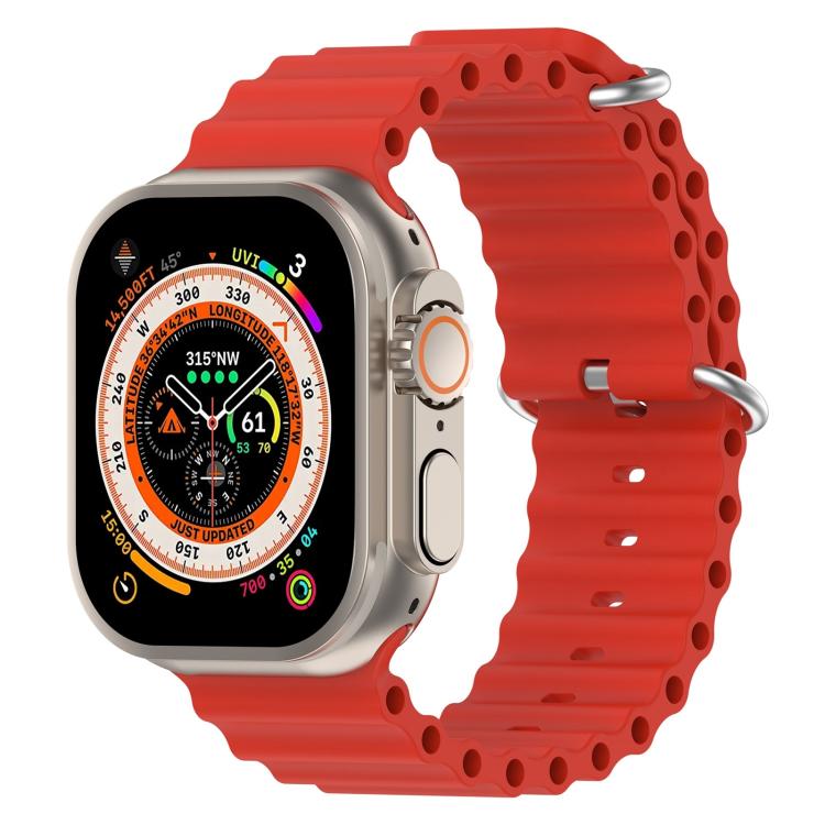 xDfind Ocean Silicone Watch Band, For Apple Watch 42mm / 41mm / 40mm / 38mm