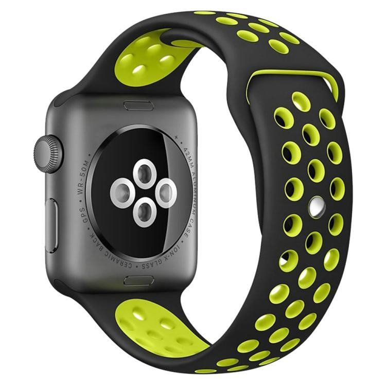 xDfind Two Color Silicone Sports Watch Band, For Apple Watch 46mm / 49mm / 45mm / 44mm