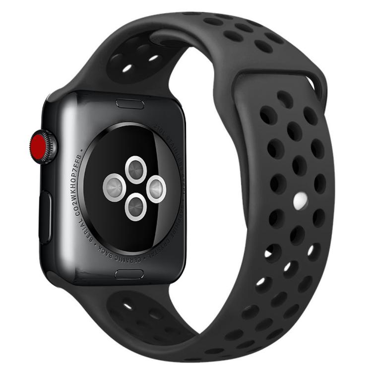 xDfind Two Color Silicone Sports Watch Band, For Apple Watch 42mm / 41mm / 40mm / 38mm