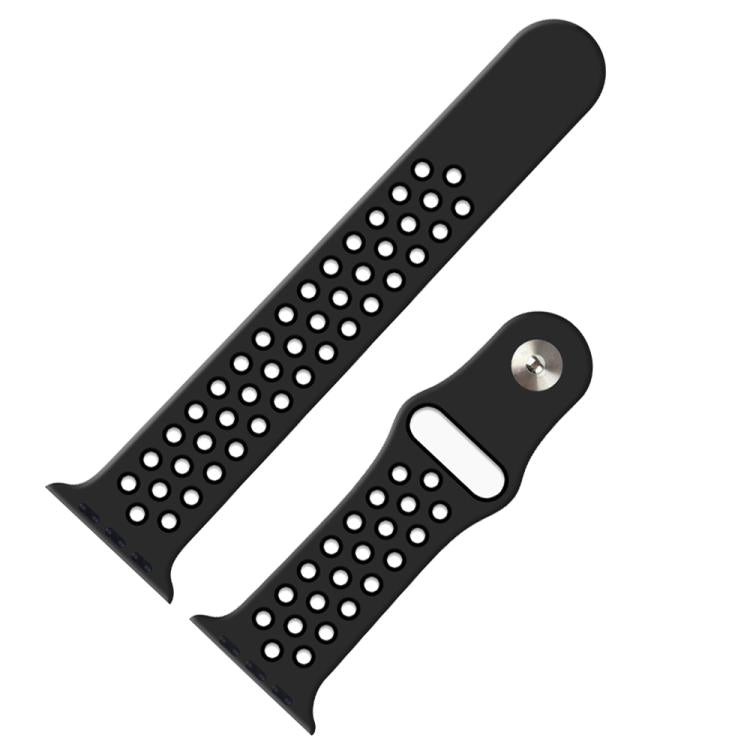 xDfind Two Color Silicone Sports Watch Band, For Apple Watch 42mm / 41mm / 40mm / 38mm