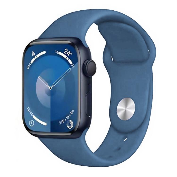 xDfind Solid Color Silicone Sports Watch Band, For Apple Watch 46mm / 49mm / 45mm / 44mm