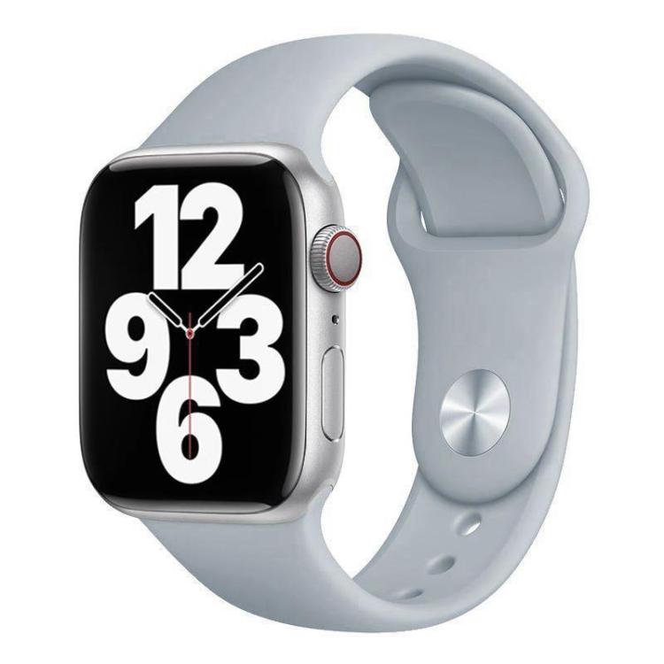 xDfind Solid Color Silicone Sports Watch Band, For Apple Watch 46mm / 49mm / 45mm / 44mm