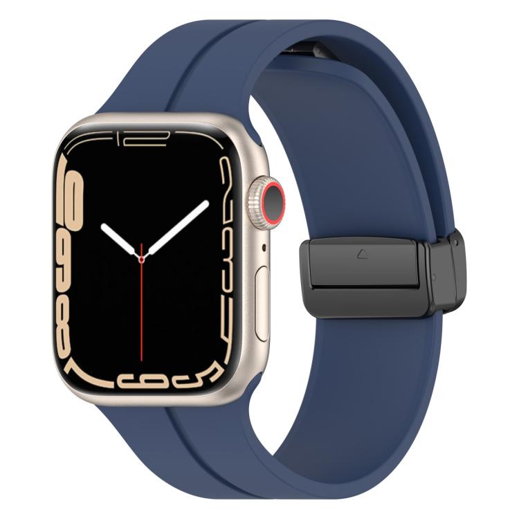 xDfind Solid Color Magnetic Buckle Silicone Watch Band, For Apple Watch 42mm / 41mm / 40mm / 38mm