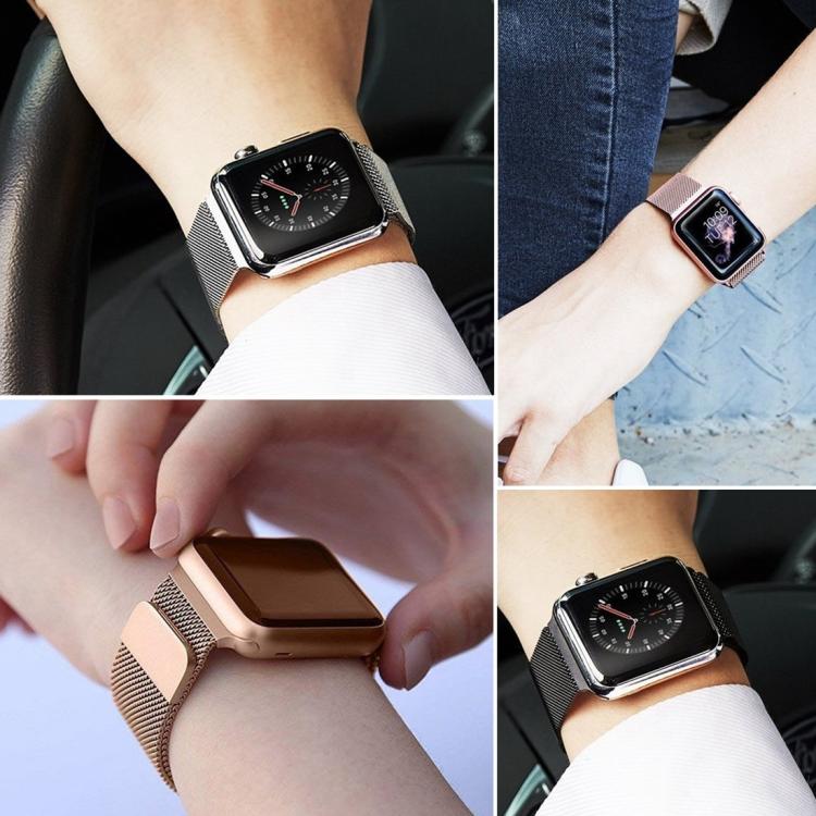 xDfind Milanese Loop Magnetic Metal Watch Band, For Apple Watch 46mm / 49mm / 45mm / 44mm