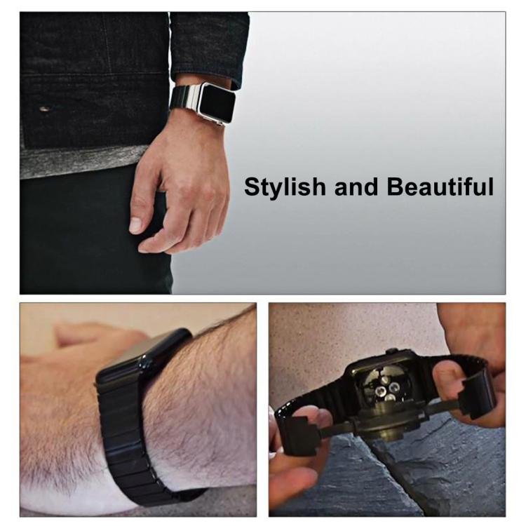 xDfind One Bead Stainless Steel Watch Band, For Apple Watch 42mm / 41mm / 40mm / 38mm