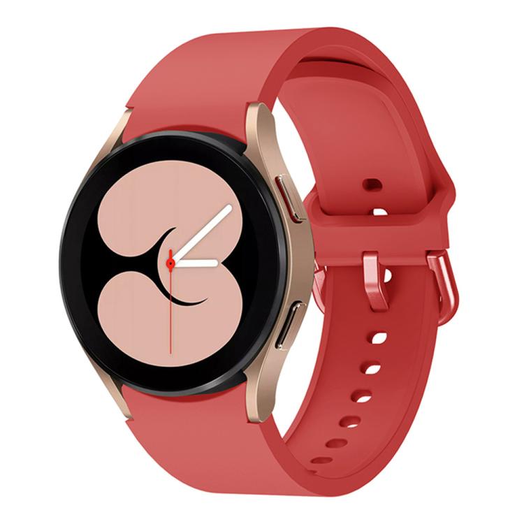 xDfind Solid Color Colorful Buckle Quick Release Silicone Watch Band, For Samsung Galaxy Watch7 / Watch FE 40mm