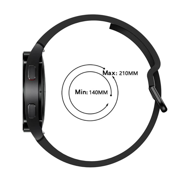 xDfind Solid Color Colorful Buckle Quick Release Silicone Watch Band, For Samsung Galaxy Watch6 / Watch6 Classic
