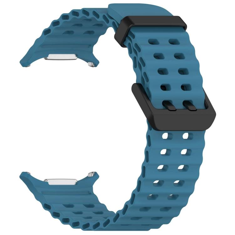 xDfind Ocean Hole Dual Buckle Silicone Watch Band