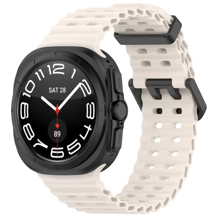 xDfind Ocean Hole Dual Buckle Silicone Watch Band