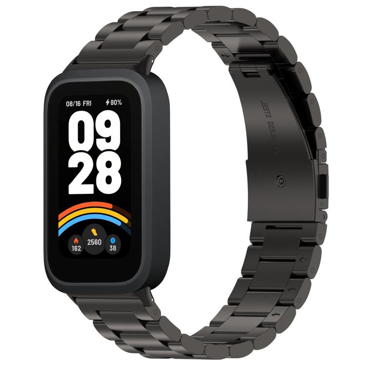 xDfind Three Beads Metal Watch Band, For Redmi Band 3 / Xiaomi Smart Band 9 Active