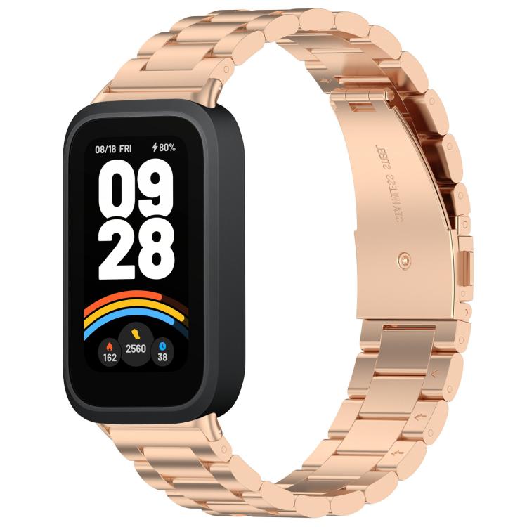 xDfind Three Beads Metal Watch Band, For Redmi Band 3 / Xiaomi Smart Band 9 Active