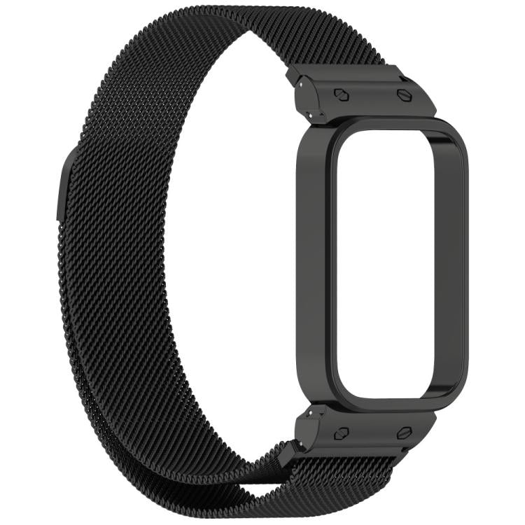 xDfind Watch Frame Integrated Milan Magnetic Metal Watch Band, For Xiaomi Band 10 Pro/9 Pro/Redmi Watch 6/5/4
