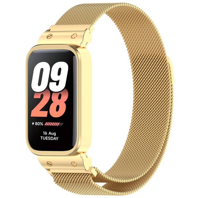 xDfind Watch Frame Integrated Milan Magnetic Metal Watch Band, For Redmi Band 2 / Xiaomi Smart Band 8 Active