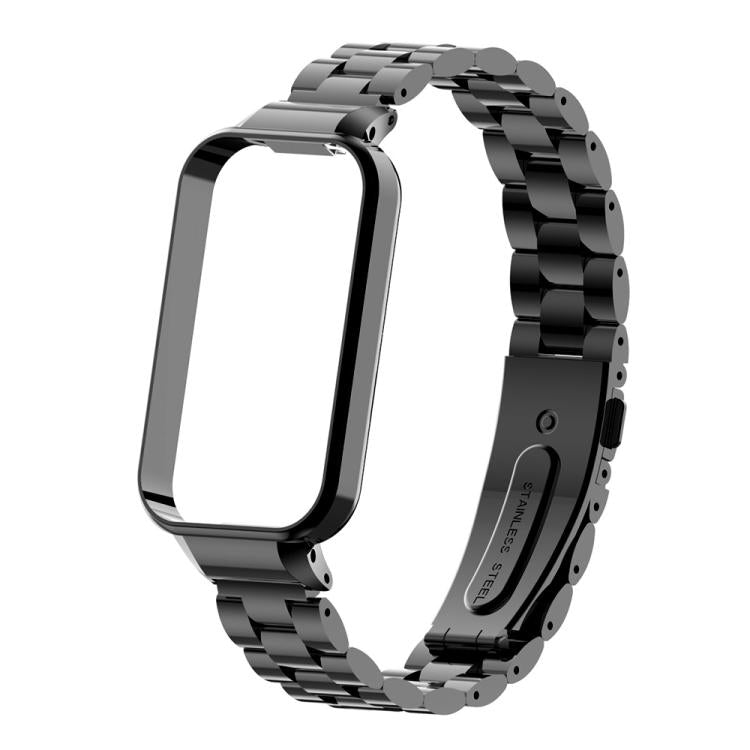 xDfind Watch Frame Integrated Three Beads Metal Watch Band, For Redmi Band 3 / Xiaomi Smart Band 9 Active