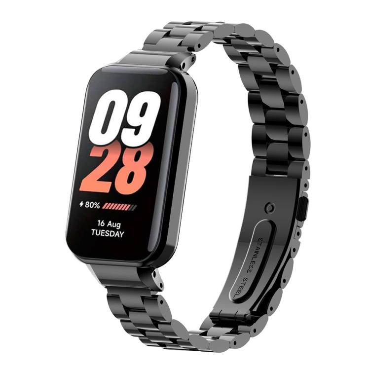 xDfind Watch Frame Integrated Three Beads Metal Watch Band