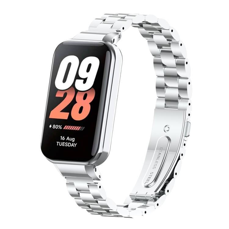 xDfind Watch Frame Integrated Three Beads Metal Watch Band