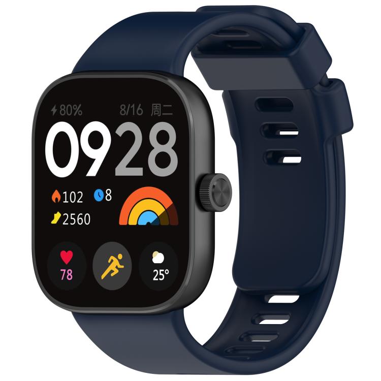 xDfind Solid Color Silicone Sports Watch Band