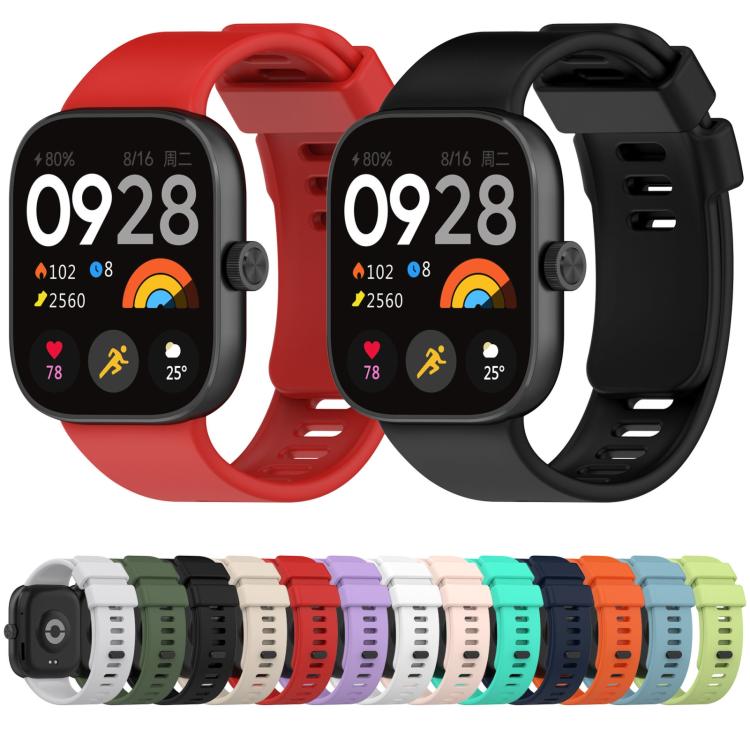 xDfind Solid Color Silicone Sports Watch Band