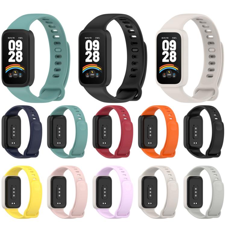 xDfind Soft Silicone Integrated Watch Band, For Redmi Band 2 / Xiaomi Smart Band 8 Active