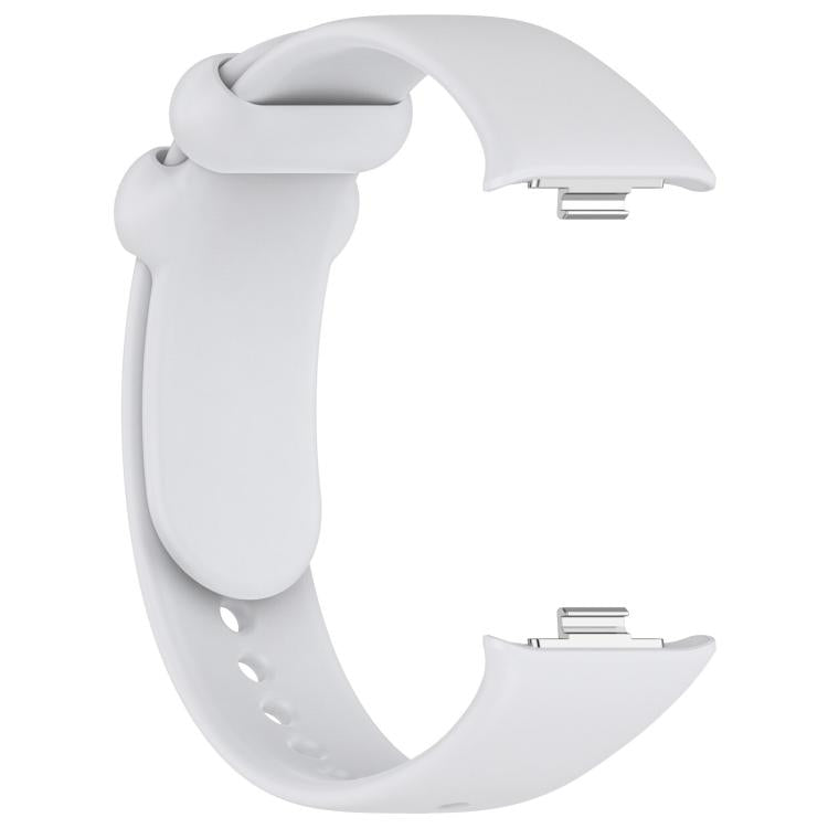 xDfind Solid Color Black Buckle Silicone Watch Band, For Redmi Watch 6 / Watch 5 / Watch 4