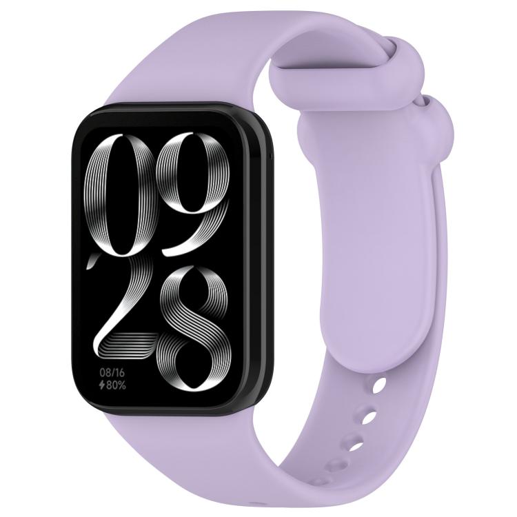 xDfind Solid Color Black Buckle Silicone Watch Band, For Redmi Watch 6 / Watch 5 / Watch 4
