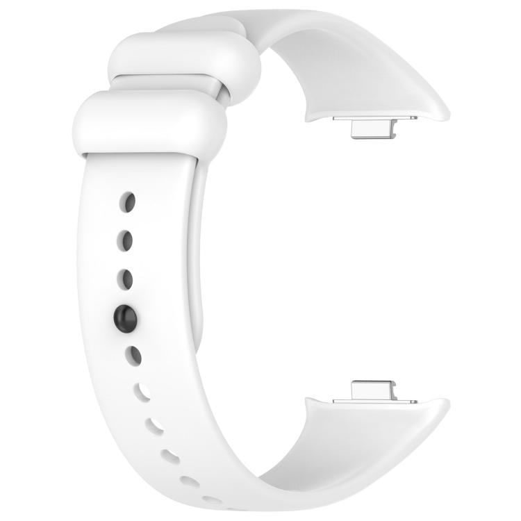 xDfind Solid Color Black Buckle Silicone Watch Band, For Xiaomi Band 9 Pro/8 Pro/Redmi Watch 5/4
