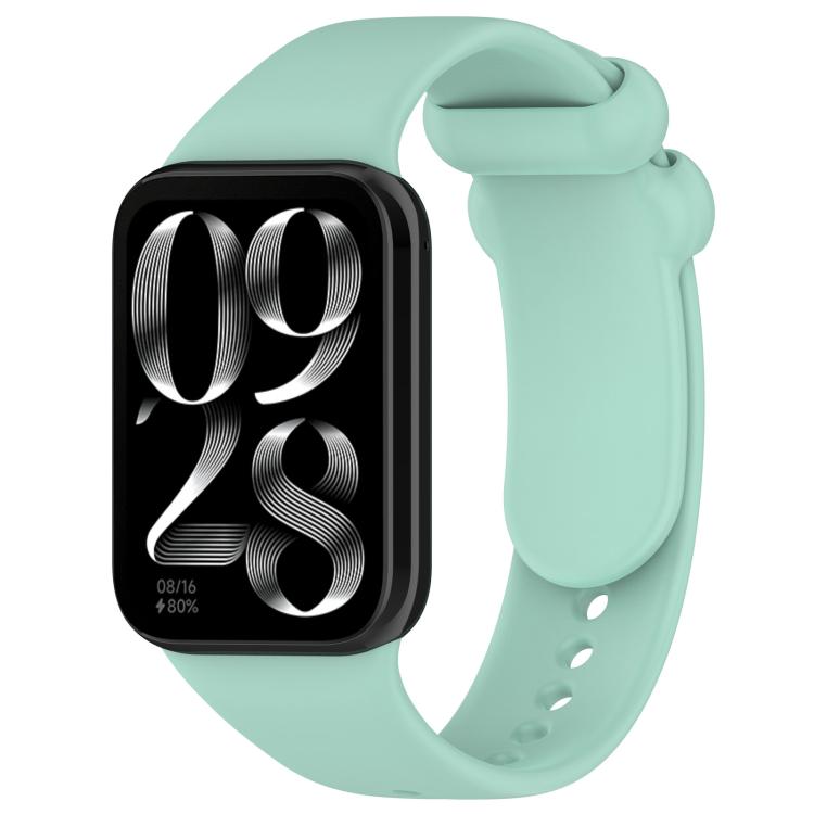 xDfind Solid Color Black Buckle Silicone Watch Band, For Xiaomi Band 9 Pro/8 Pro/Redmi Watch 5/4